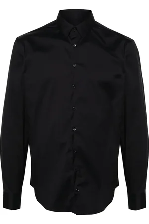 Giorgio Armani Classic-collar poplin shirt