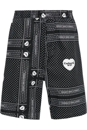 Carhartt Heart Bandana cotton shorts