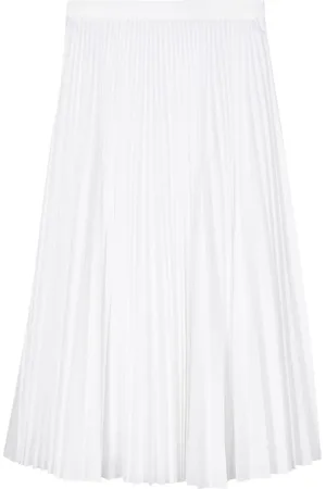 THEORY Pleated midi skirt