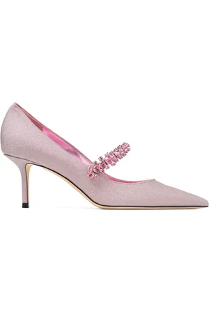 Jimmy Choo Bing 65mm glitter pumps
