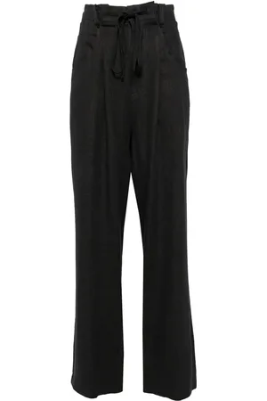 GOEN.J High-waisted straight-leg trousers