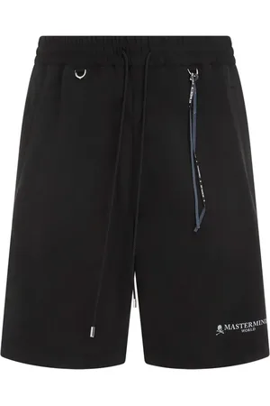 MASTERMIND Colour-block track shorts