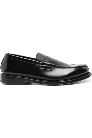 Premiata Patent-finish leather loafers