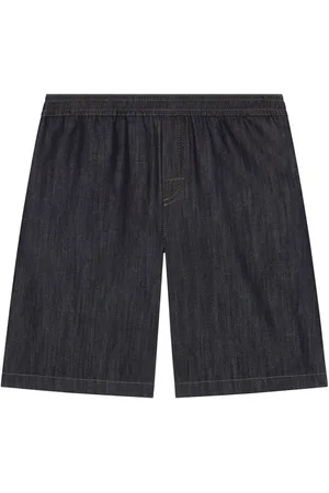 Dolce & Gabbana DG logo-embroidered denim shorts
