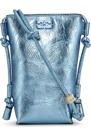 Ganni Metallic crossbody bag