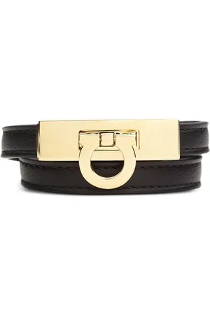 Salvatore Ferragamo Gancini double twist bracelet