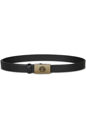 Etro Pegaso-engraved leather belt