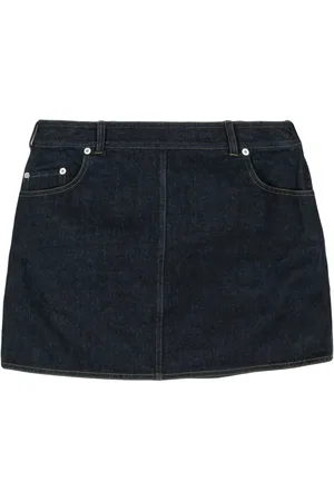 CHANEL 1990-2000 denim skirt
