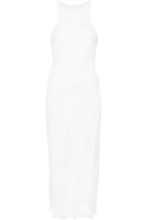 Isa Boulder Walking sheer-panels maxi dress