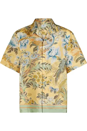 Etro Floral-print silk shirt