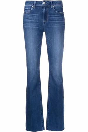 Paige Bootcut cotton-blend jeans