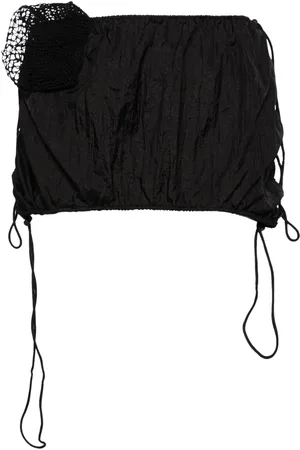 Isa Boulder Chute drawstring miniskirt