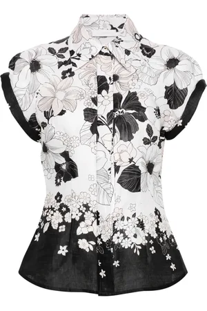 ZIMMERMANN Pop floral-print shirt