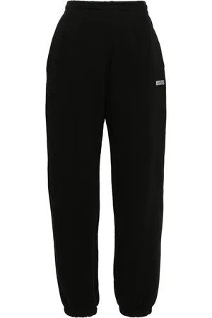 ROTATE Logo-embroidered track pants
