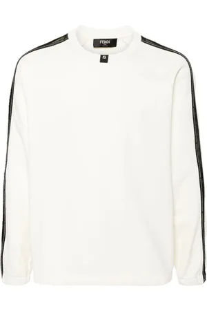 Fendi Logo-trim sweatshirt