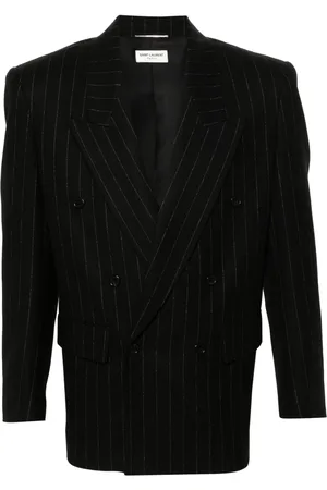 Saint Laurent Double-breasted wool blazer