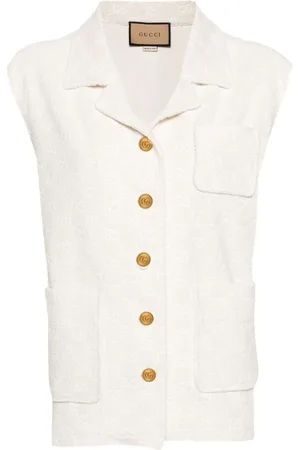 Gucci GG terry-cloth gilet