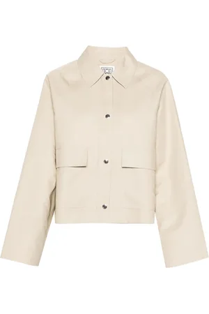 Totême Organic cotton cropped jacket