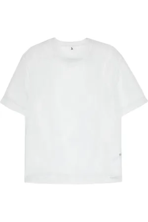 Patrizia Pepe Sheer organza T-shirt