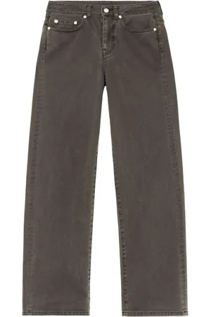 JOHN ELLIOTT Paisley mid-rise wide-leg jeans