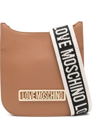 Moschino Logo-plaque cross body bag
