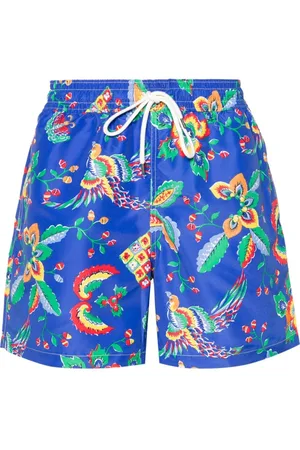 Ralph Lauren Traveler floral-print swim shorts