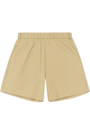 JOHN ELLIOTT Leisure poplin-texture cotton shorts