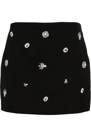 Maje Diamant??-effect skort