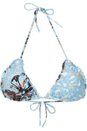 CLUBE BOSSA Lieve floral-print bikini top