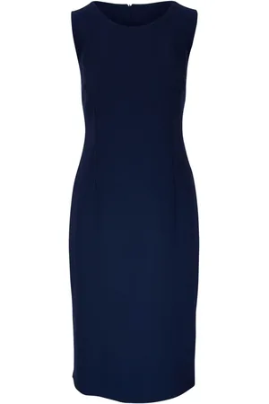 Kiton Sleeveless wool midi dress