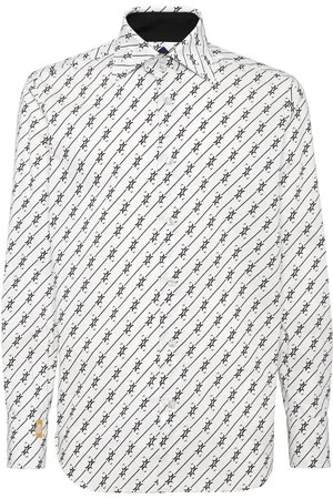 BILLIONAIRE Monogram cotton shirt