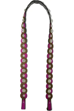 Puccini Studded suede shoulder strap