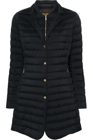 MOORER Shari down single-breasted coat