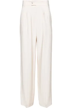 Patrizia Pepe Mid-rise straight-leg trousers