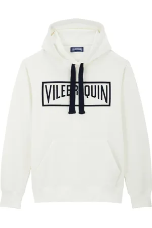Vilebrequin Logo-embroidered cotton hoodie