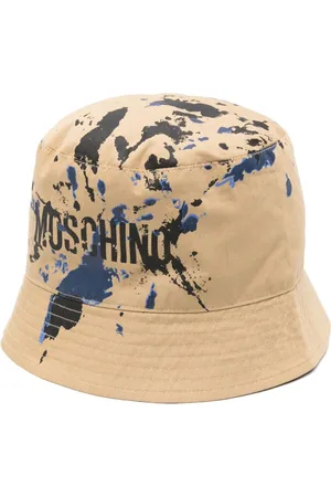 Moschino Paint splatter-print bucket hat