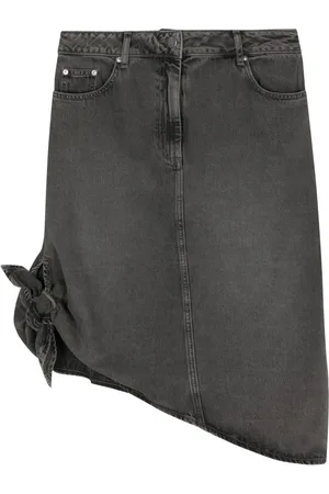 REMAIN Drapy denim skirt