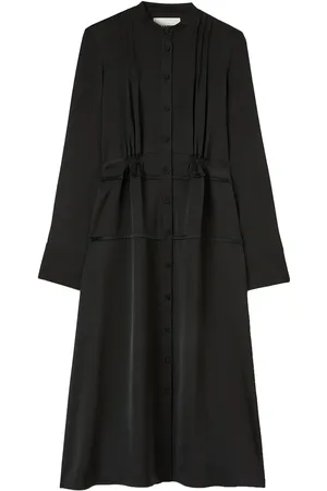 Jil Sander Collarless midi dress