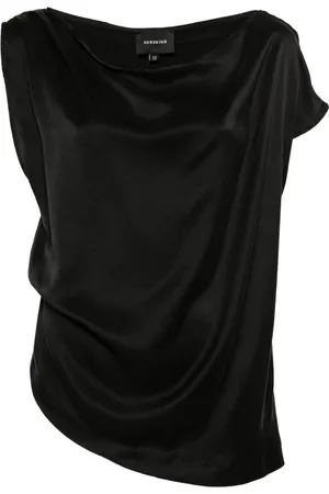 Herskind Will silk one-shoulder top