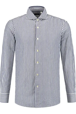 Finamore Eduardo striped cotton shirt