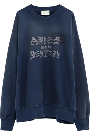 ARIES And Destroy cotton sweatshirt