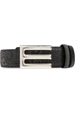 Etro Logo-buckle reversible belt