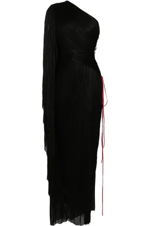 MARIA LUCIA HOHAN Draped one-shoulder maxi dress