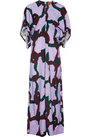 Colville Cocoon abstract-print maxi dress