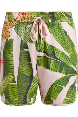 Farm Rio Banana Leaves shorts