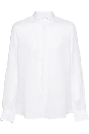 PESERICO SIGN Long-sleeve linen shirt