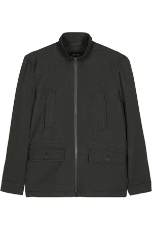 MAN ON THE BOON. Textured wool blend jacket
