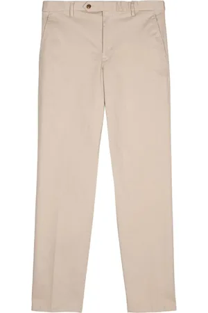 MAN ON THE BOON. Straight-leg chino trousers