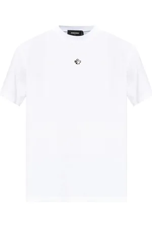 Dsquared2 Logo-appliquéd cotton T-shirt
