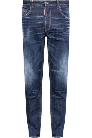 Dsquared2 Logo-patch cotton jeans